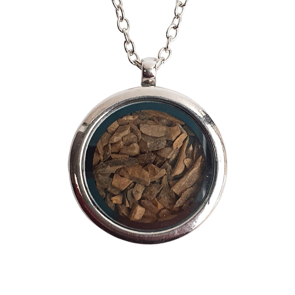 Locket Pendant with Crystal Sand