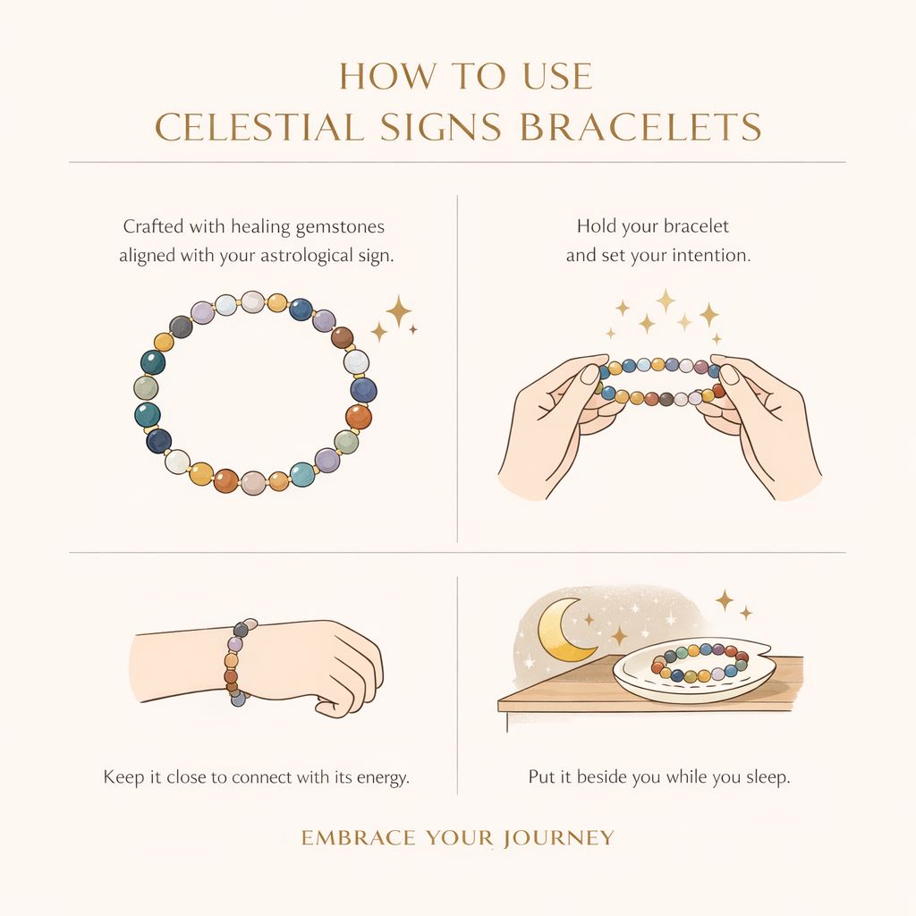 Celestial Signs Bracelet, Leo