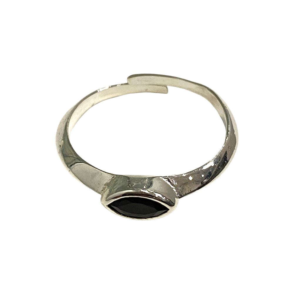Silver-Plated Adjustable Ring (#28)