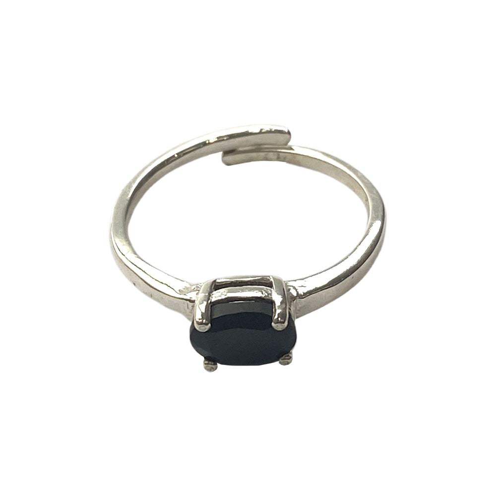 Silver-Plated Adjustable Ring (#29)