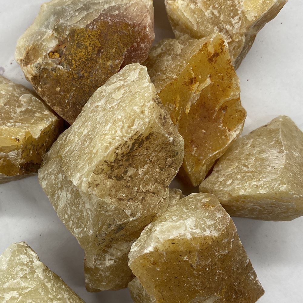 Raw Rough Cut Crystals (80-100g pieces), 1kg Pack