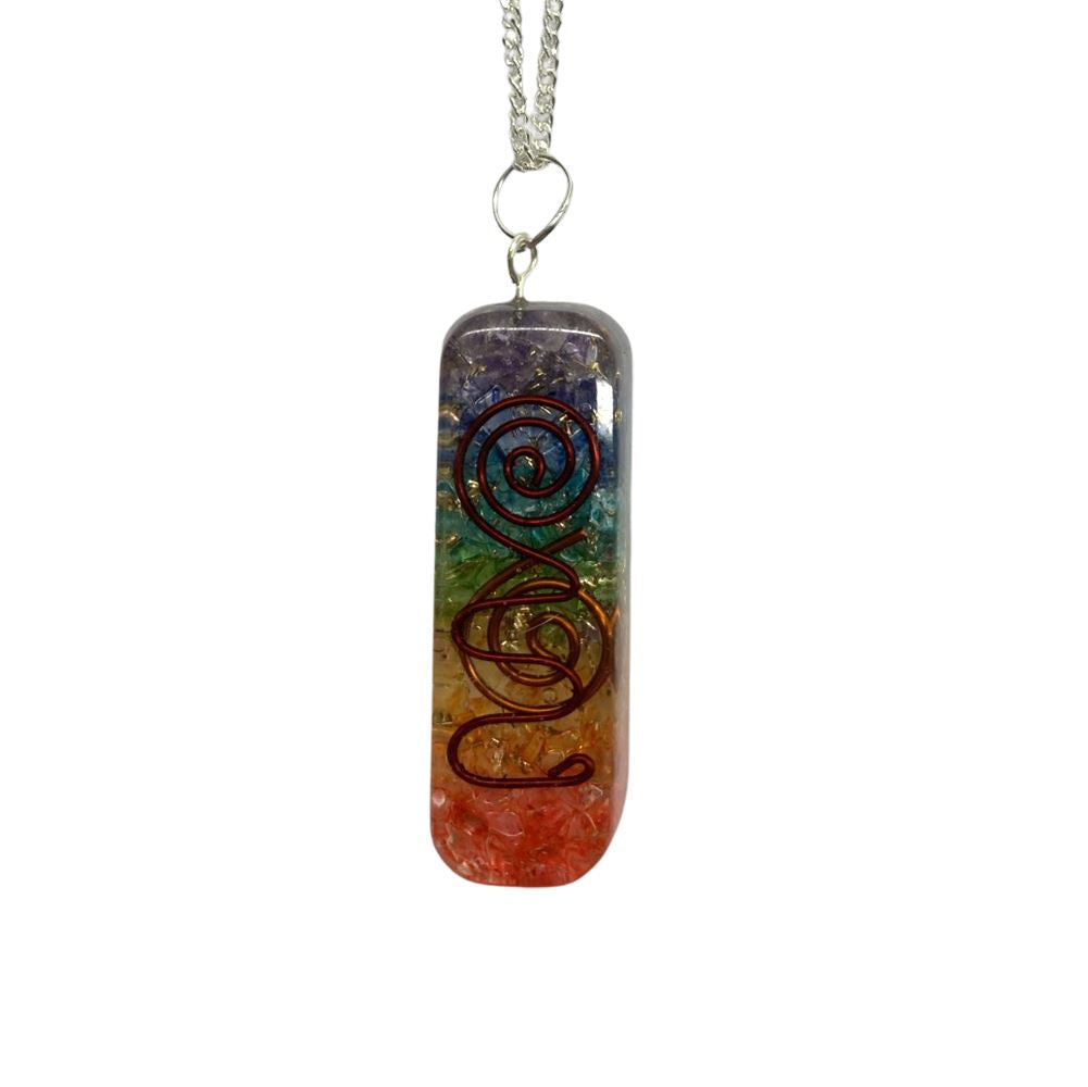 Orgonite Reiki Pendant, 3.5cm