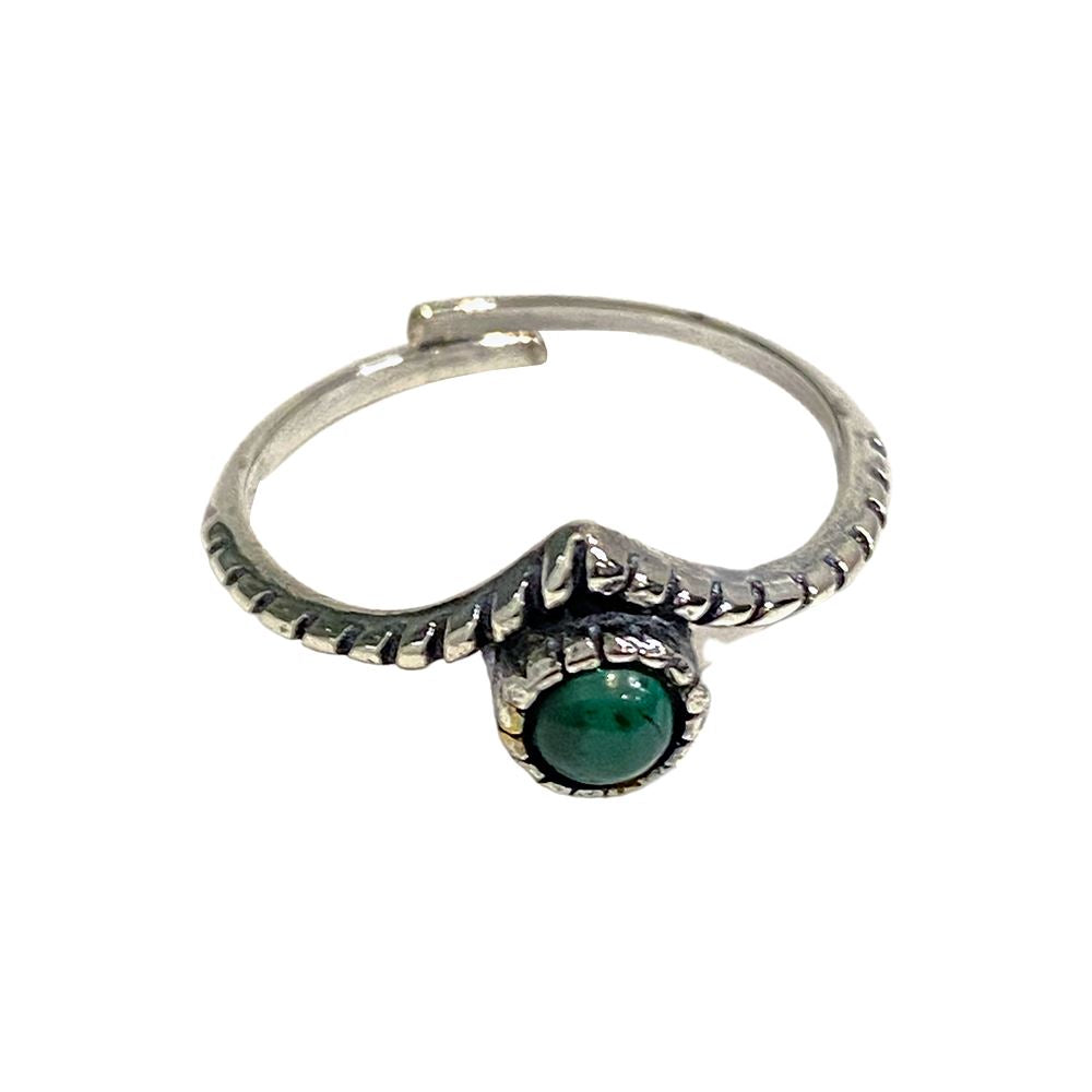 Silver-Plated Adjustable Ring (#26)