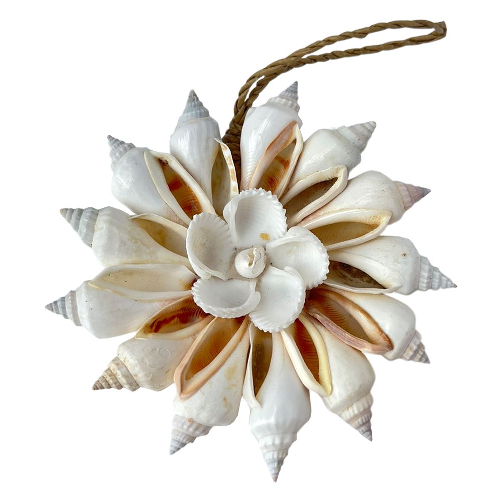 Handmade Seashell Hanging Ornament