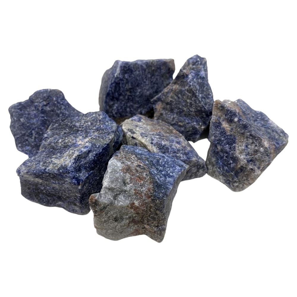 Raw Rough Cut Crystals (80-100g pieces), 1kg Pack