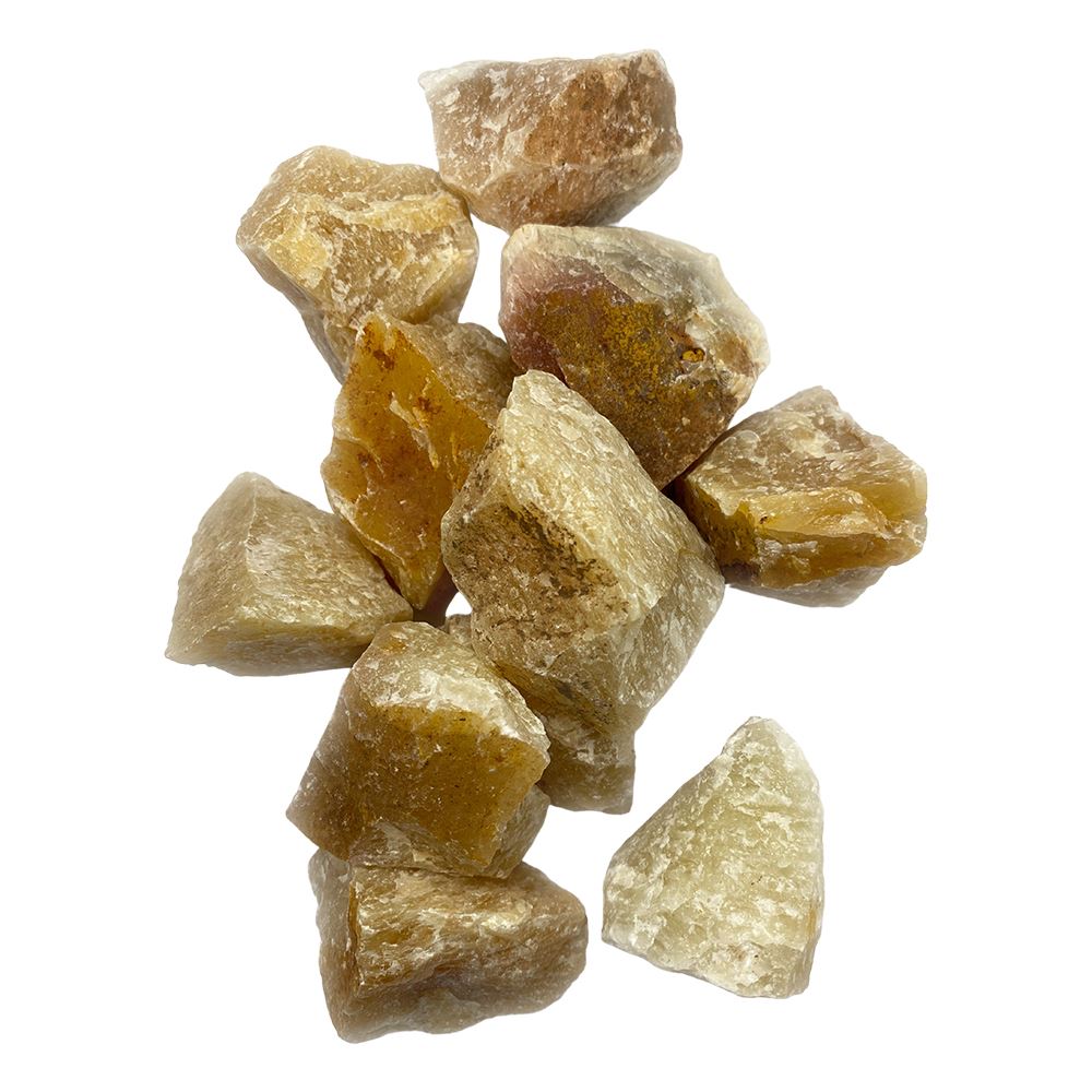 Raw Rough Cut Crystals (80-100g pieces), 1kg Pack