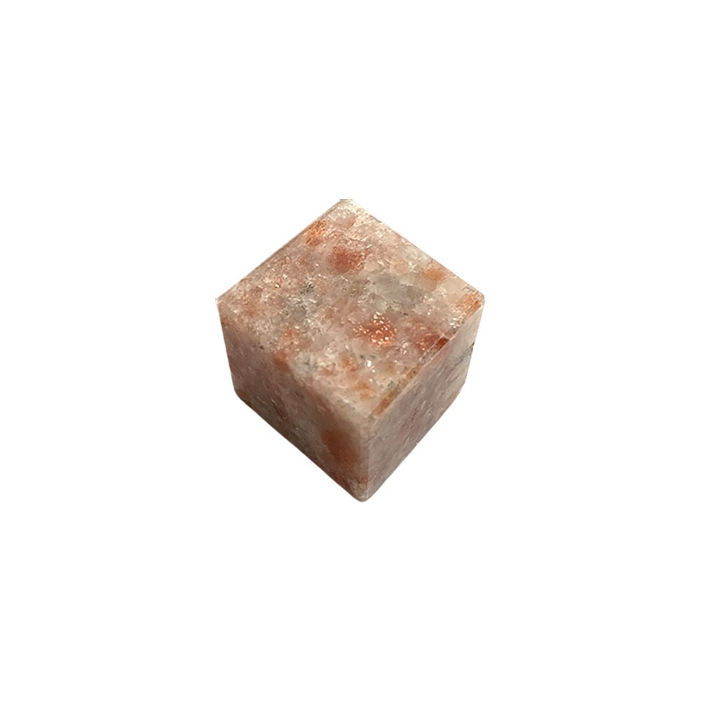 Crystal Cube, 1.5-2cm, Sunstone