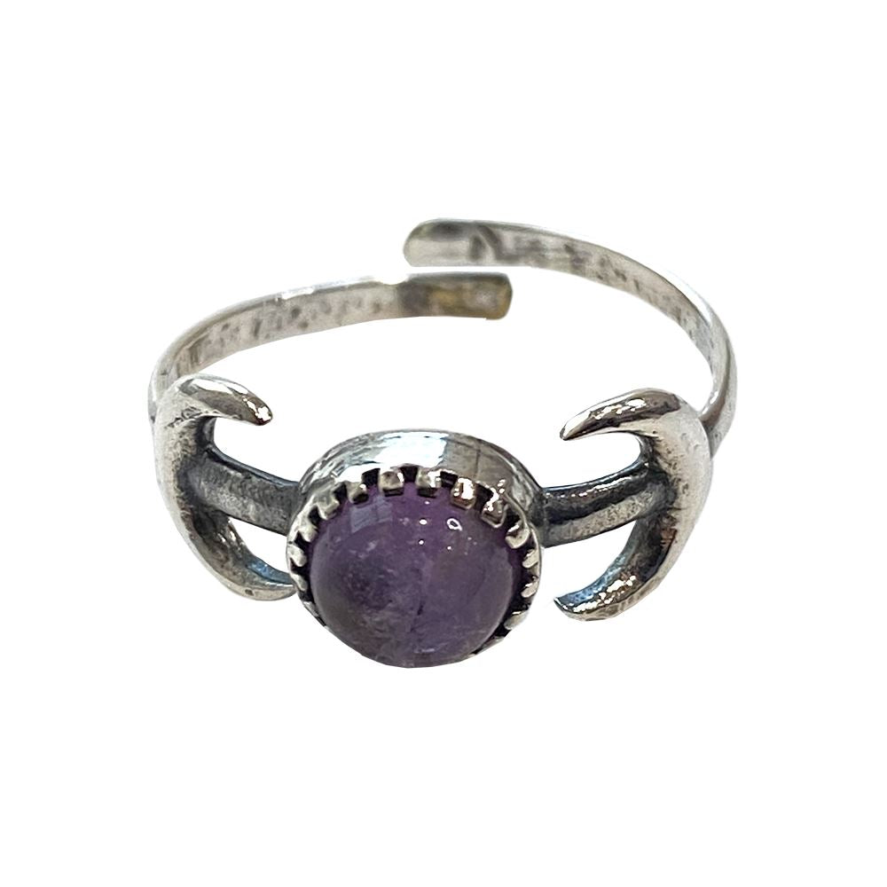 Silver-Plated Adjustable Ring (#42)
