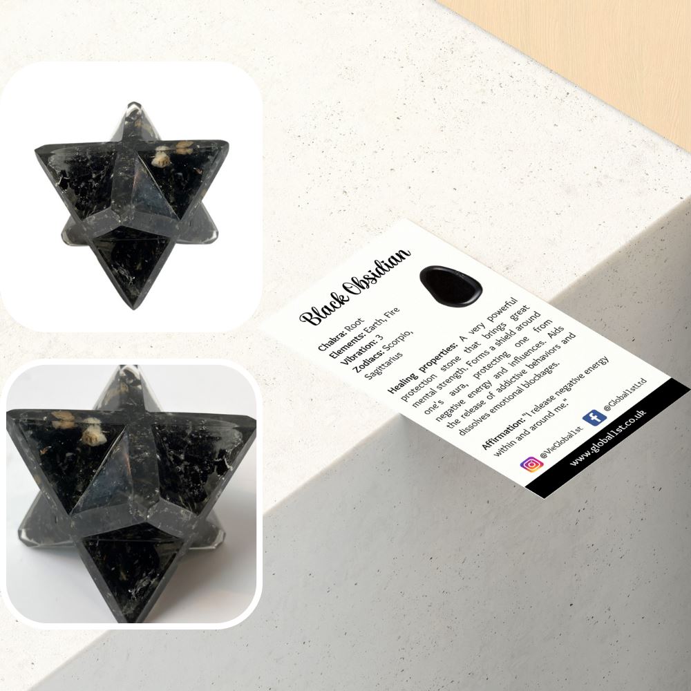 Orgonite Merkaba Star