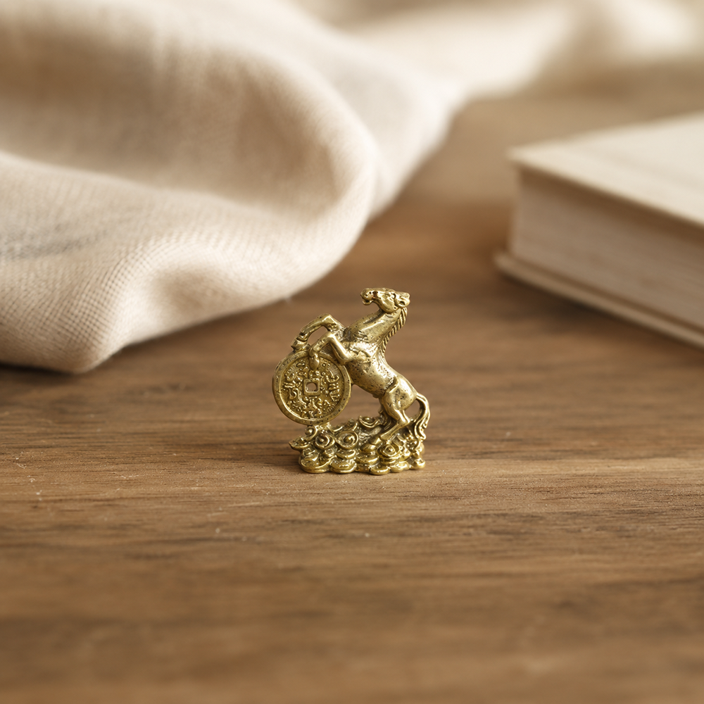 Miniature Brass Figurine, Design #132
