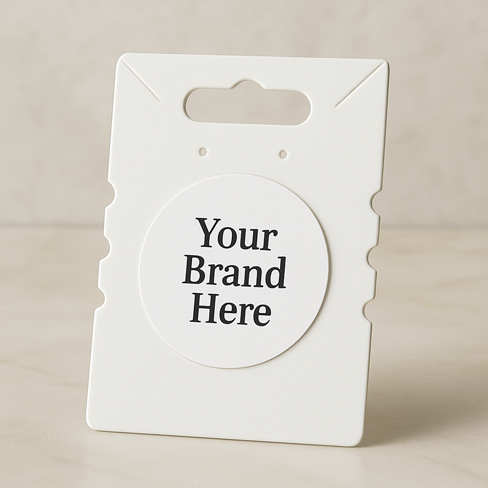 Jewellery Card with Indents, 6.8x9.8cm, Single