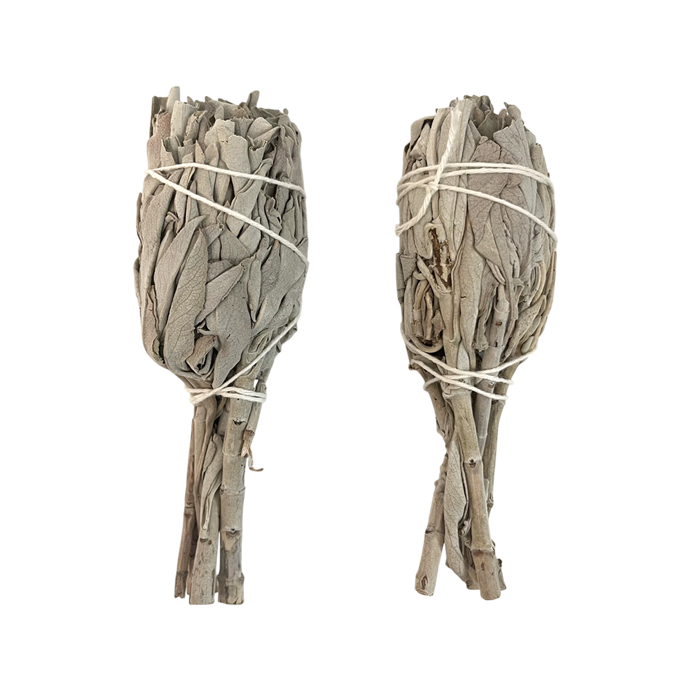 Smudge Stick, Torch White Sage 4"