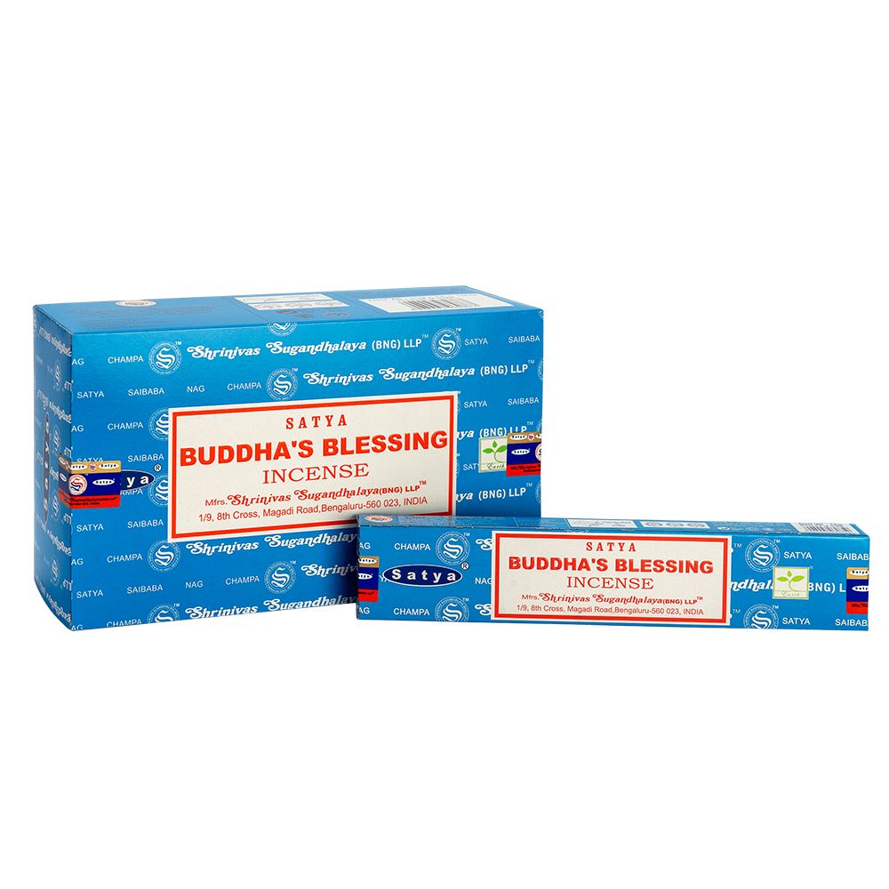 Premium Satya Incense Sticks, 12 Packs x 15g