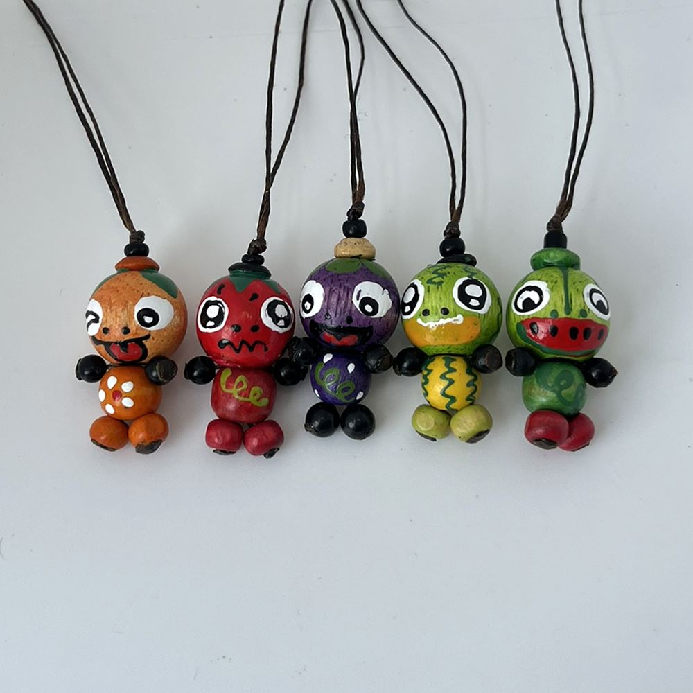 Hanging Poppet, Assorted Colour, Approx. 4-8cm