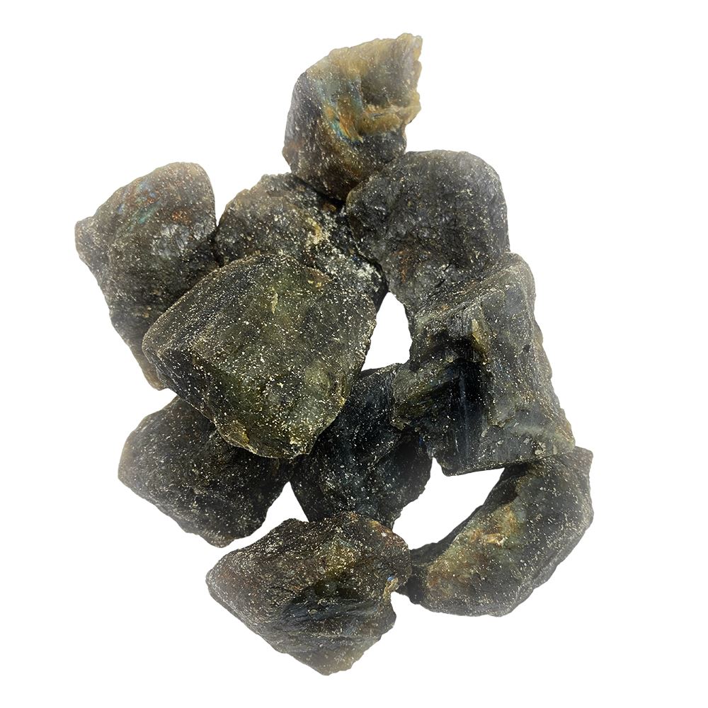 Raw Rough Cut Crystals (80-100g pieces), 1kg Pack