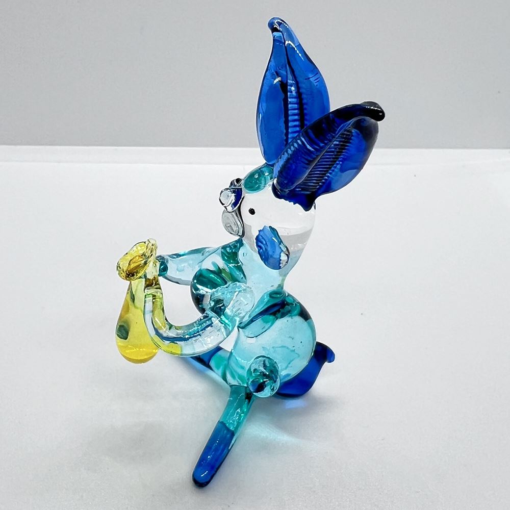 Hand-Blown Glass Sculpture