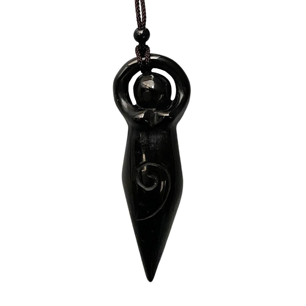 Mother Earth Goddess Pendant, 8x3cm