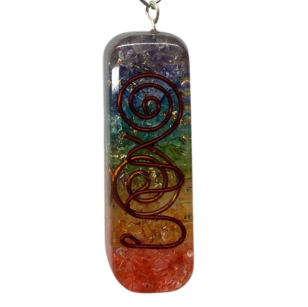 Orgonite Reiki Pendant, 3.5cm