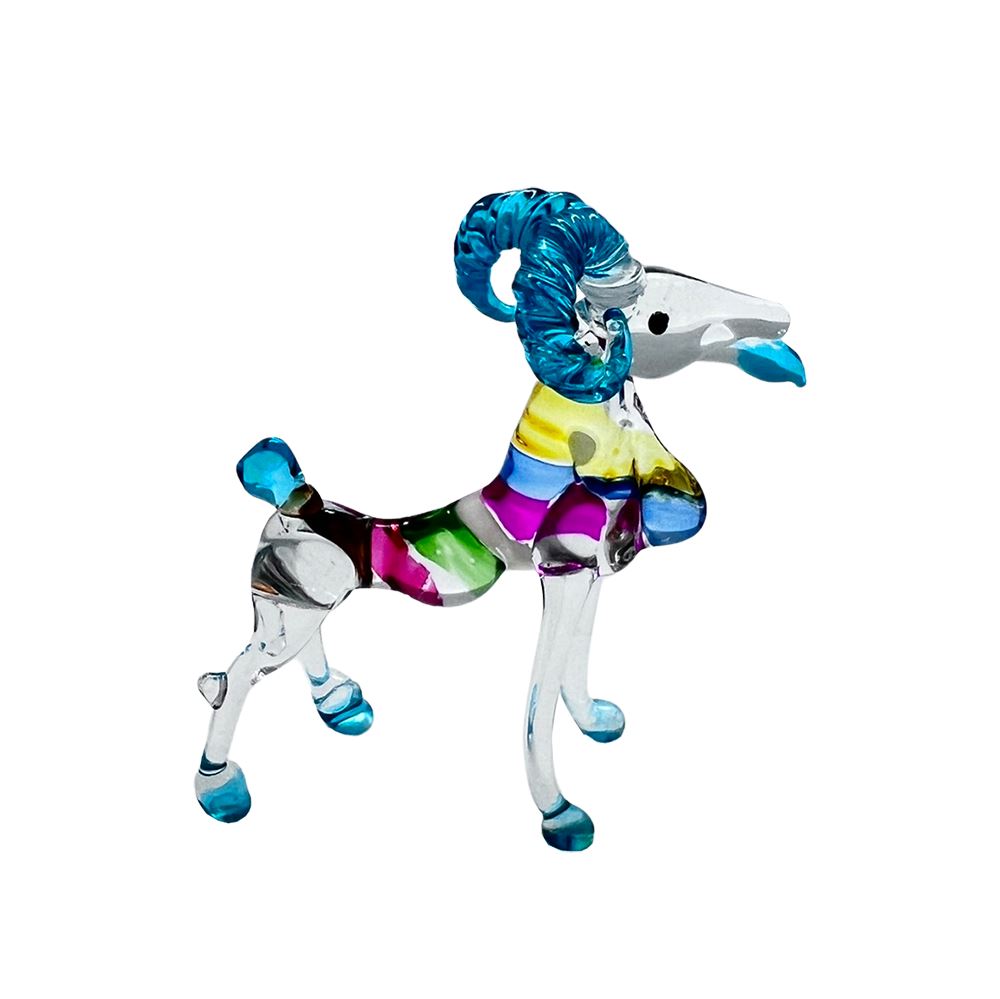 Hand-Blown Glass Sculpture