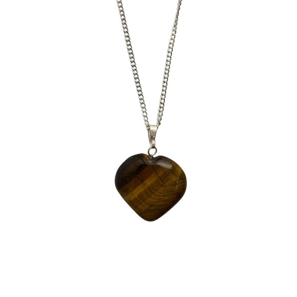 Crystal Heart Pendant, 3cm