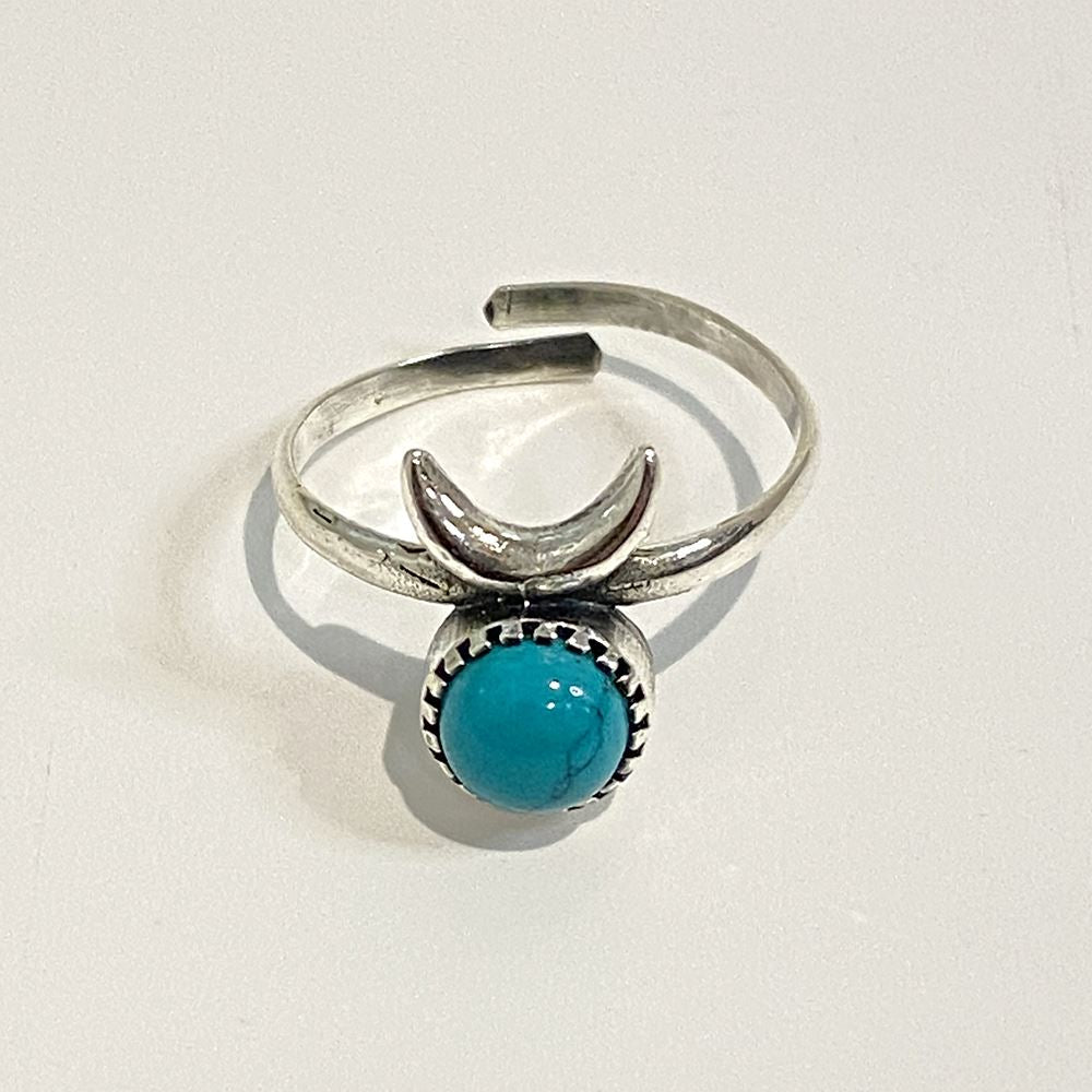 Silver-Plated Adjustable Ring (#40)