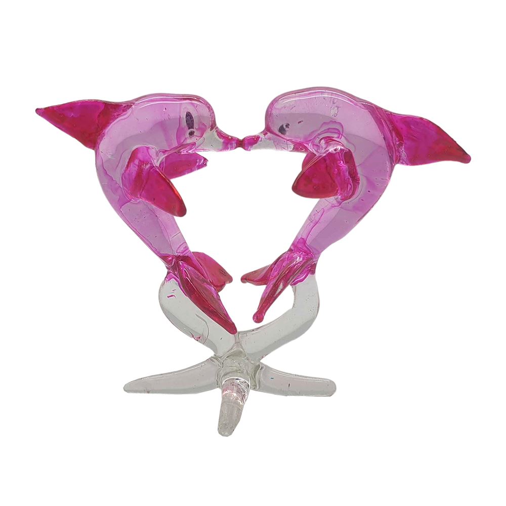 Hand-Blown Glass Sculpture