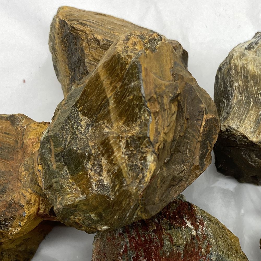 Raw Rough Cut Crystals (80-100g pieces), 1kg Pack