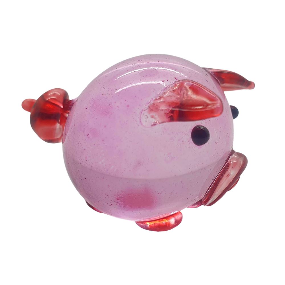 Hand-Blown Glass Sculpture