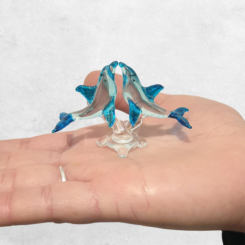 Hand-Blown Glass Sculpture