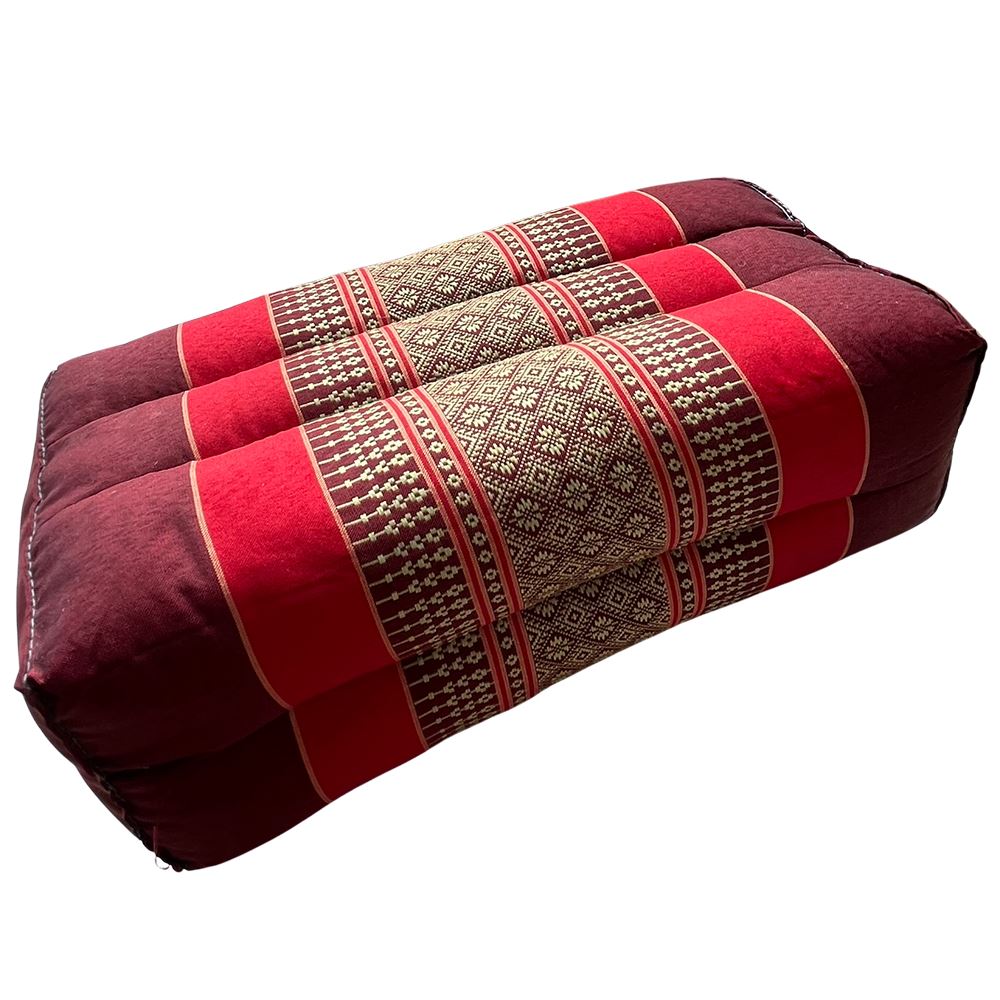 Authentic Thai Meditation Cushion, 35x12x15cm