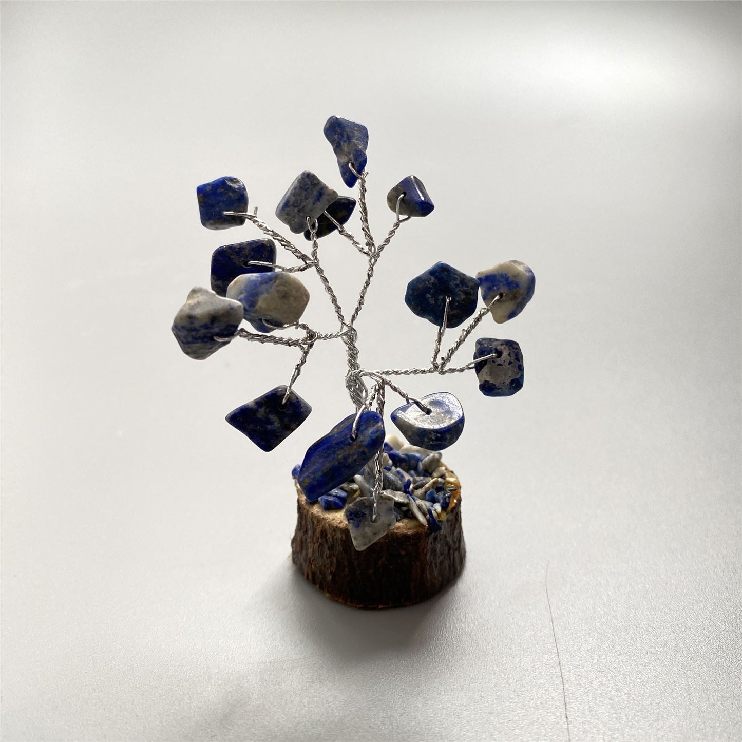 Micro Gemstone Tree, 15 Beads, 6cm