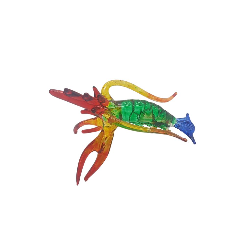 Hand-Blown Glass Sculpture