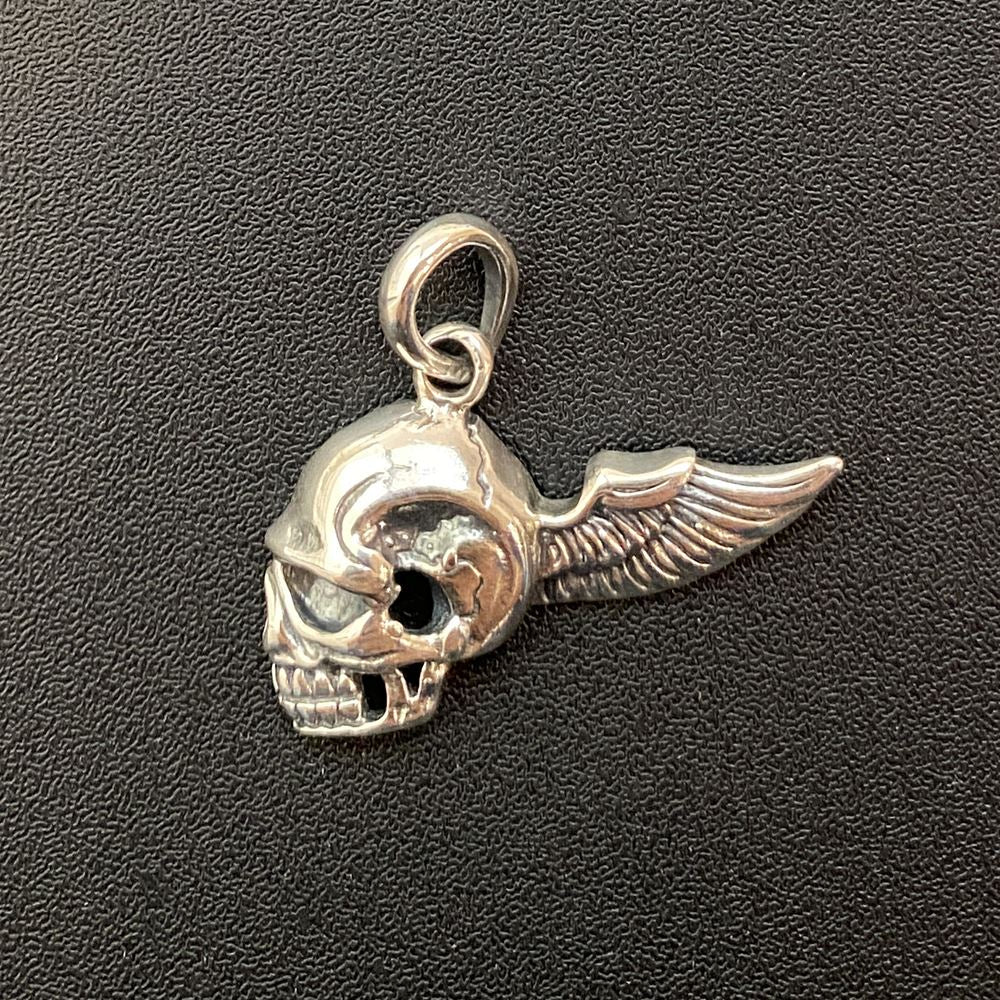 Silver-Plated Gothic Pendant