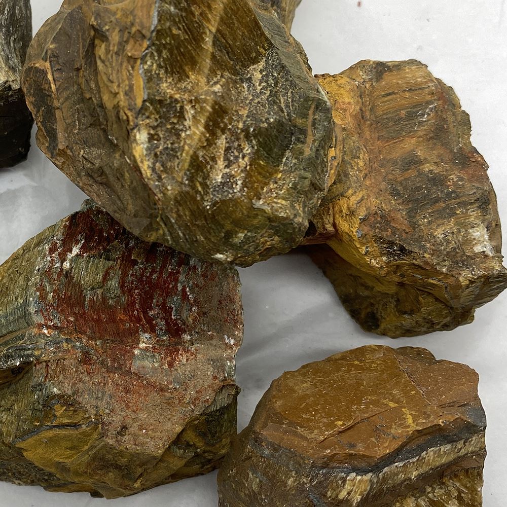 Raw Rough Cut Crystals (80-100g pieces), 1kg Pack