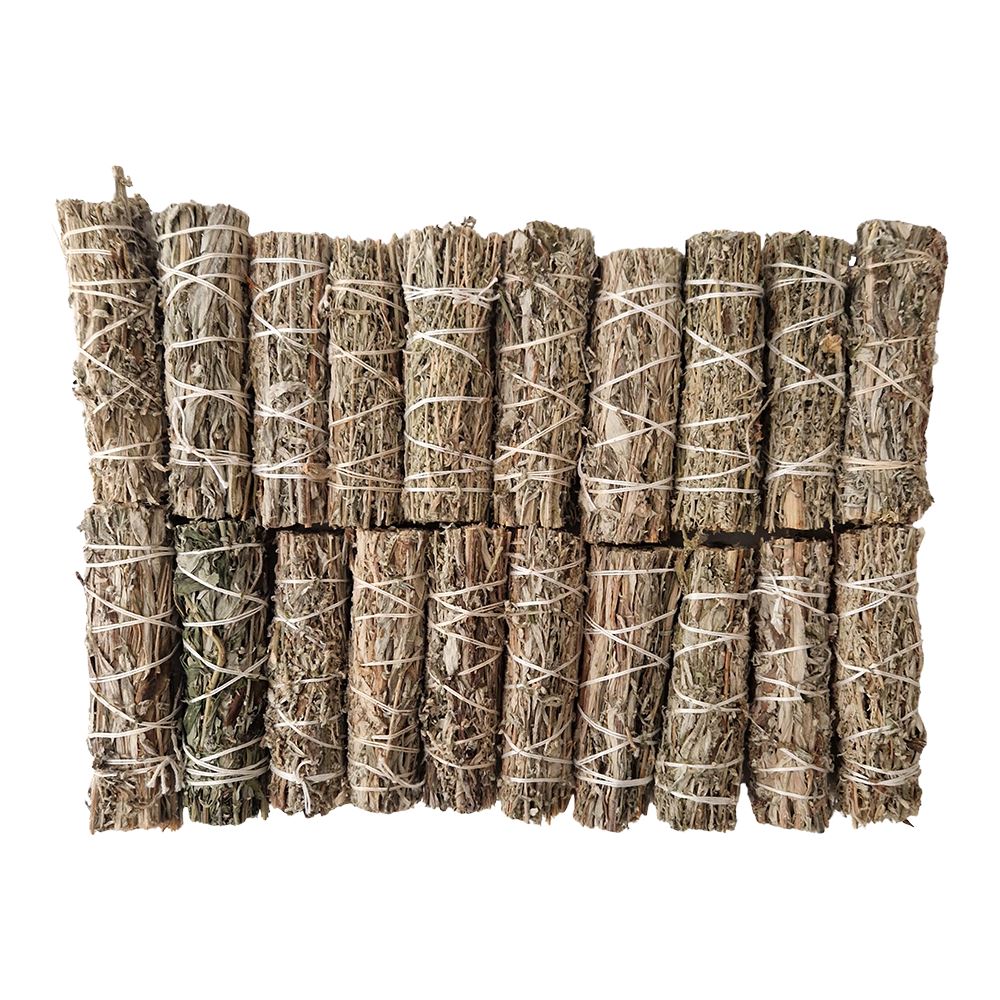 Smudge Stick, Mugwort 4", Pack of 20