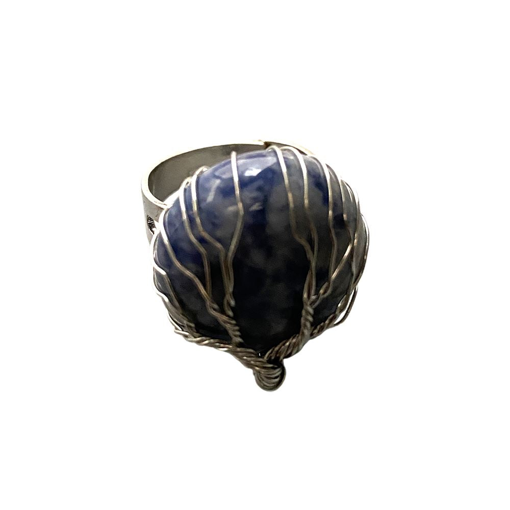 Wire Wrapped Tree of Life Ring, 2cm