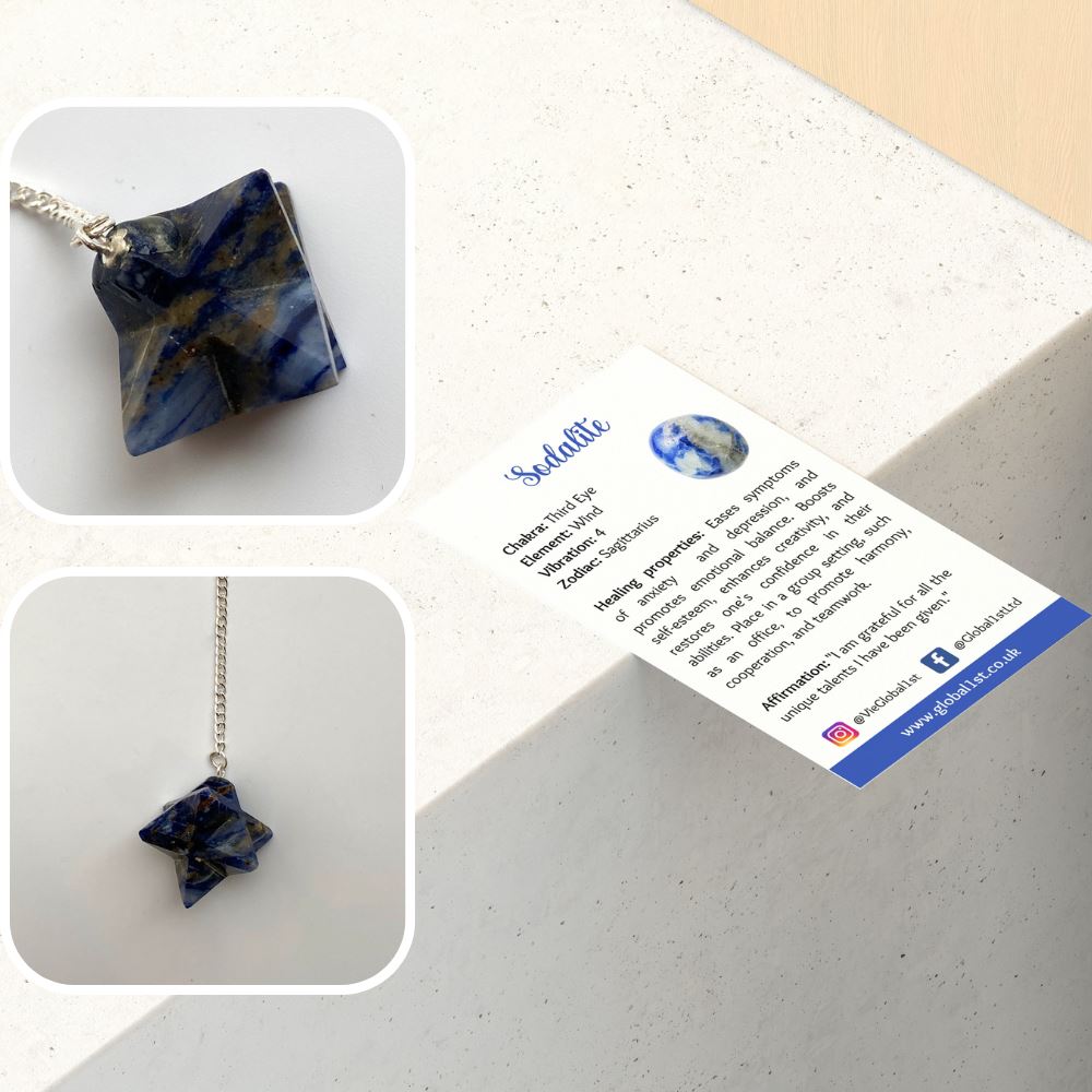 Merkaba Star Pendulum