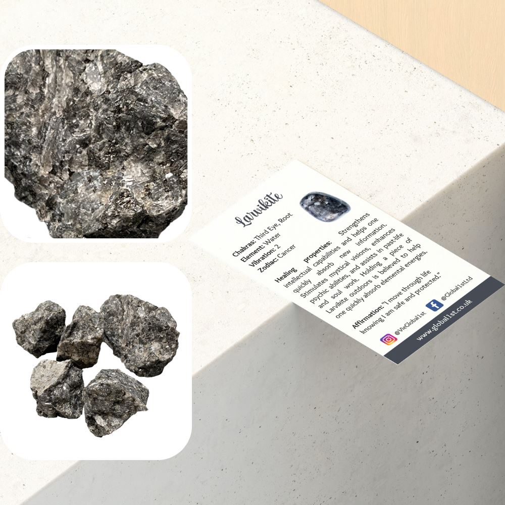Raw Rough Cut Crystals (80-100g pieces), 1kg Pack