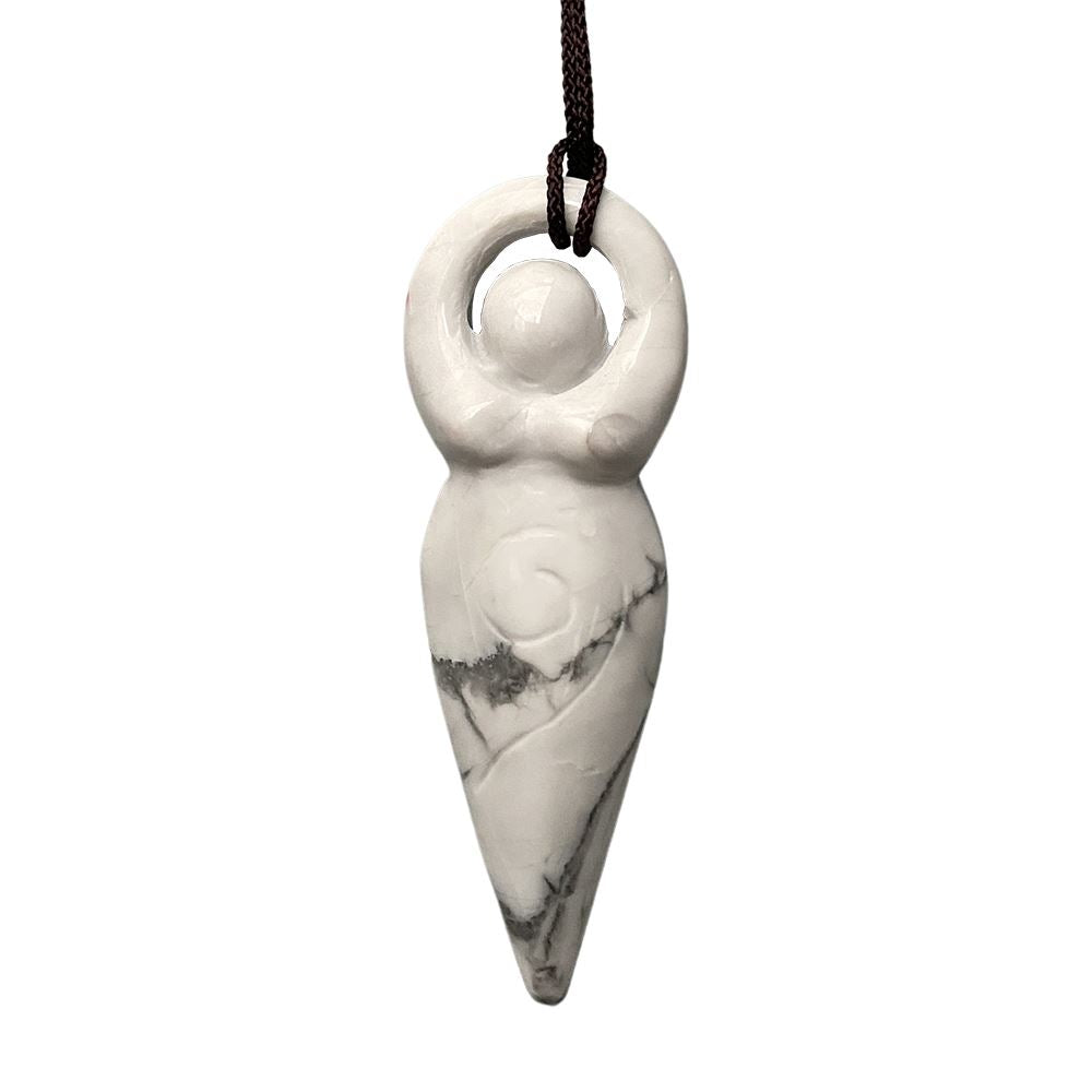 Mother Earth Goddess Pendant, 8x3cm