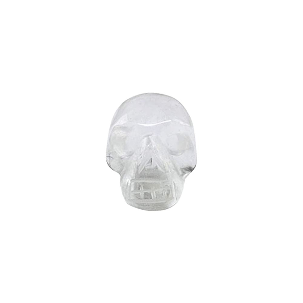Crystal Skull Head, 2cm, Clear Quartz