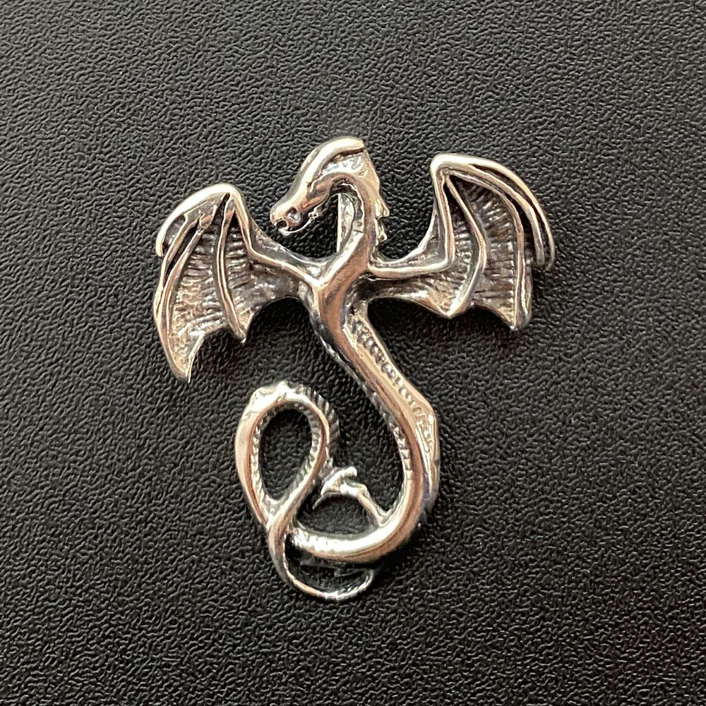Silver-Plated Gothic Pendant