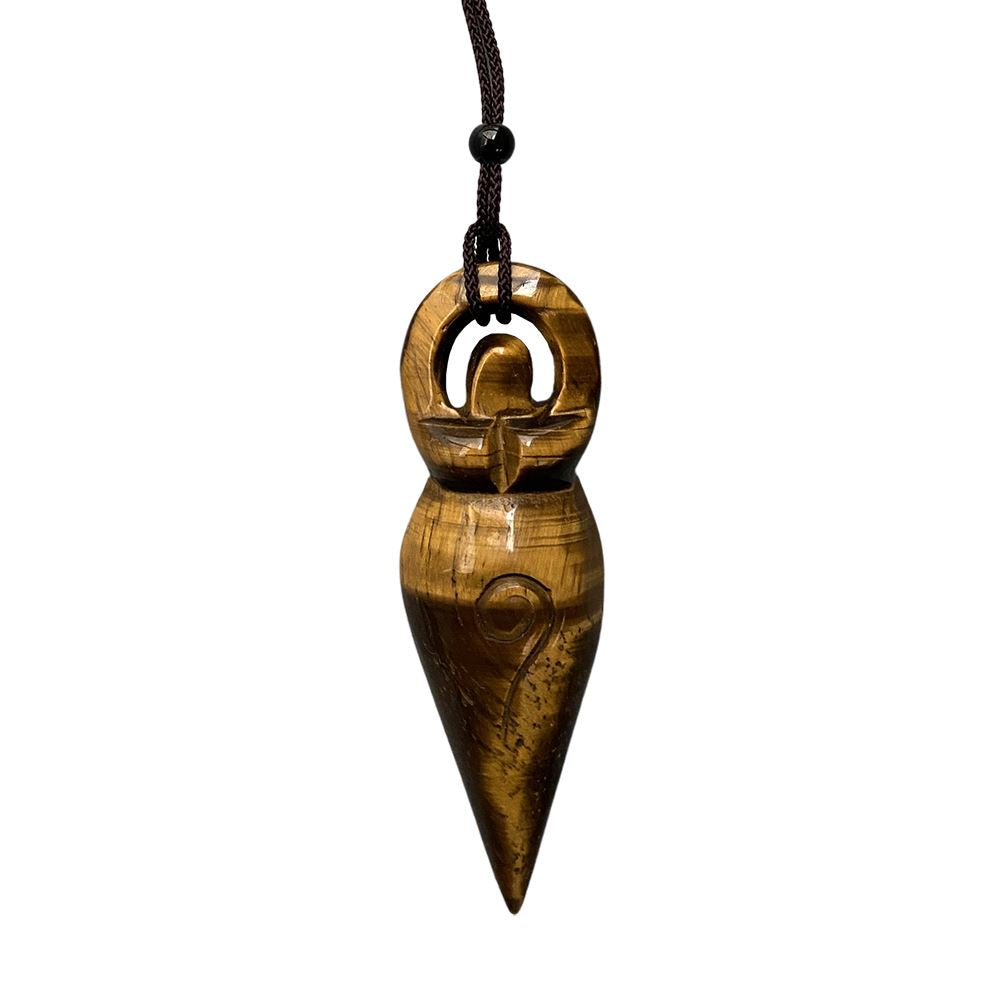 Mother Earth Goddess Pendant, 8x3cm