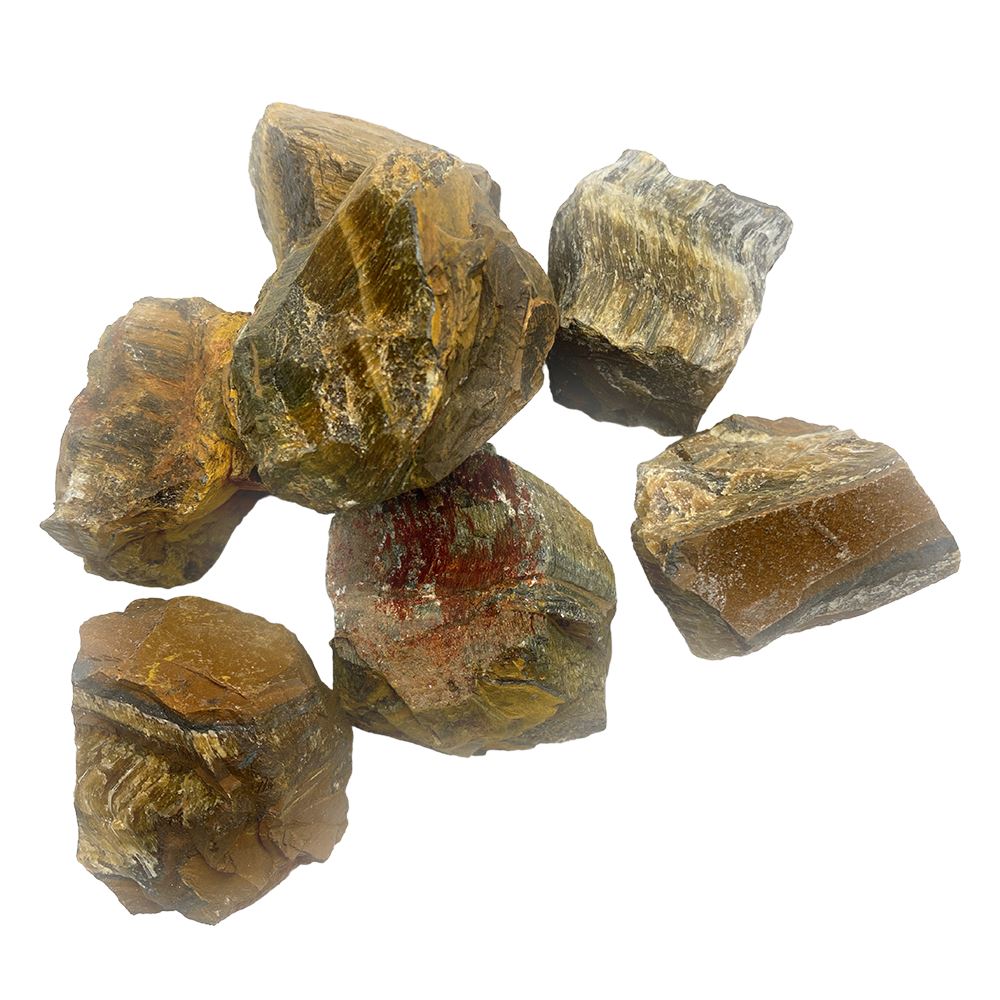 Raw Rough Cut Crystals (80-100g pieces), 1kg Pack