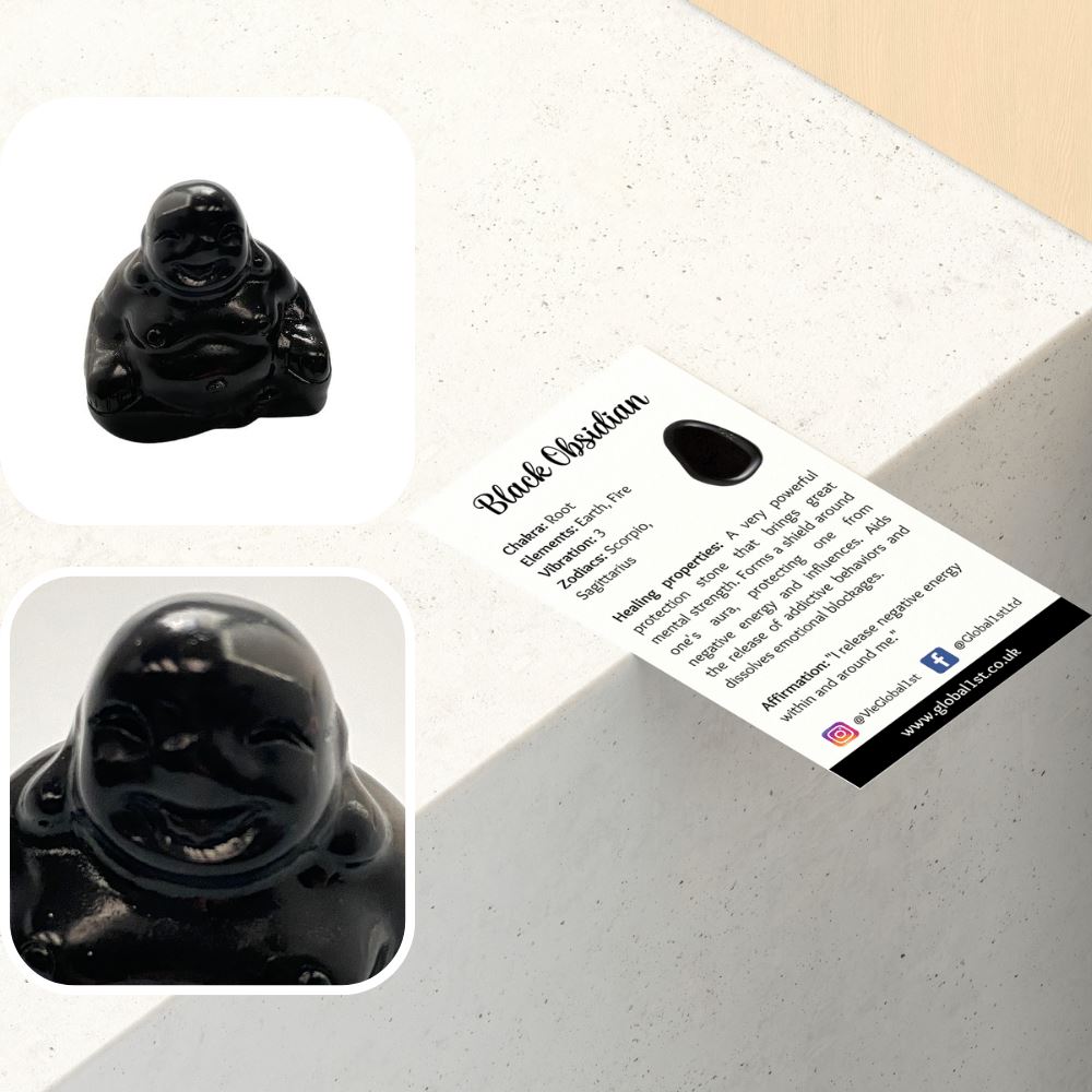 Gemstone Buddha, 2.5x2.5x1cm