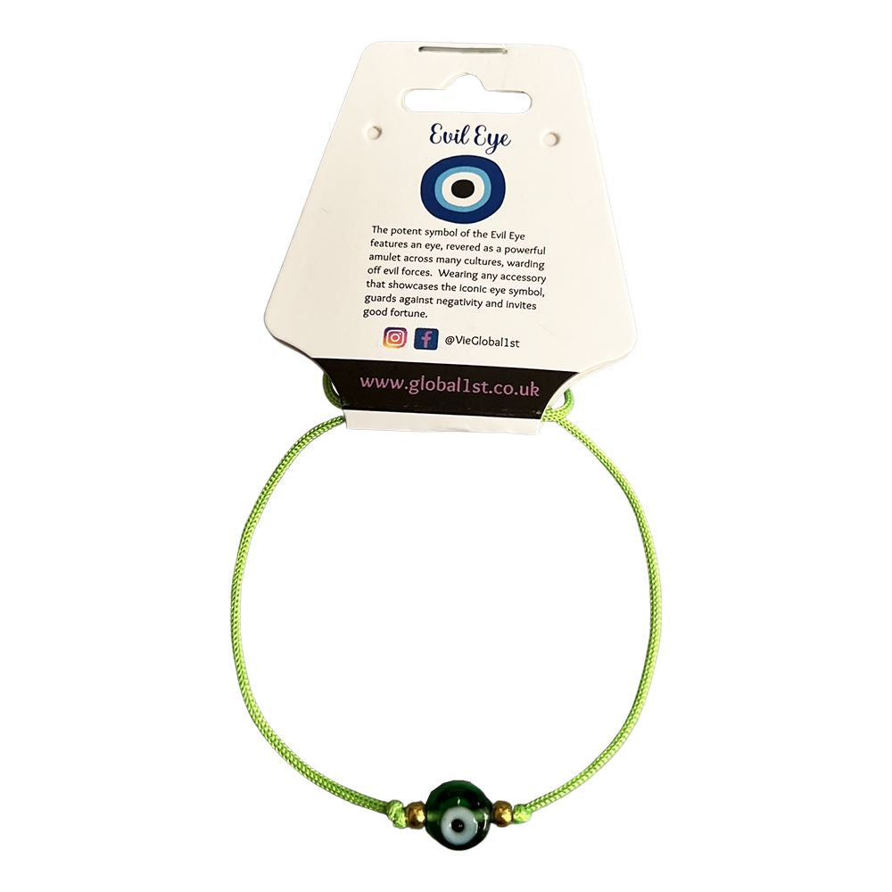 Evil Eye Coloured Bracelet