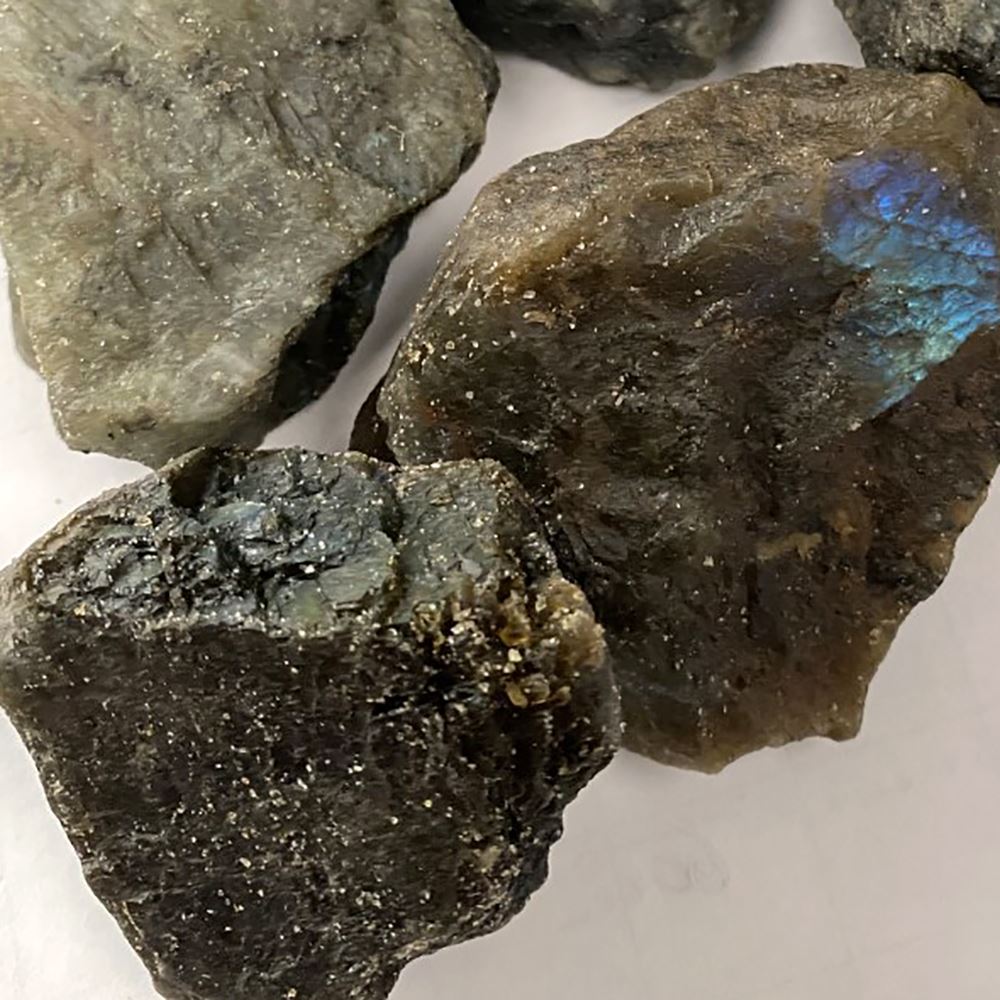 Raw Rough Cut Crystals (80-100g pieces), 1kg Pack