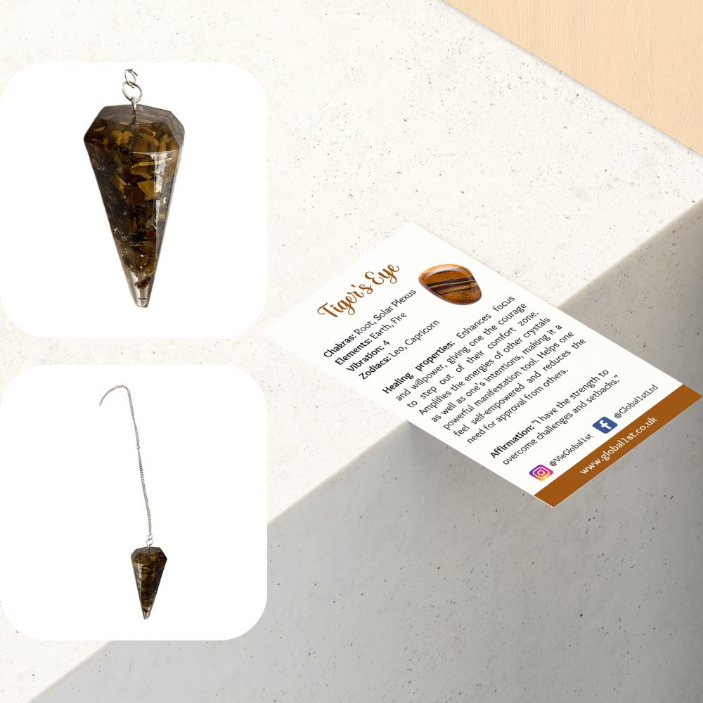 Orgonite Pendulum with Chain
