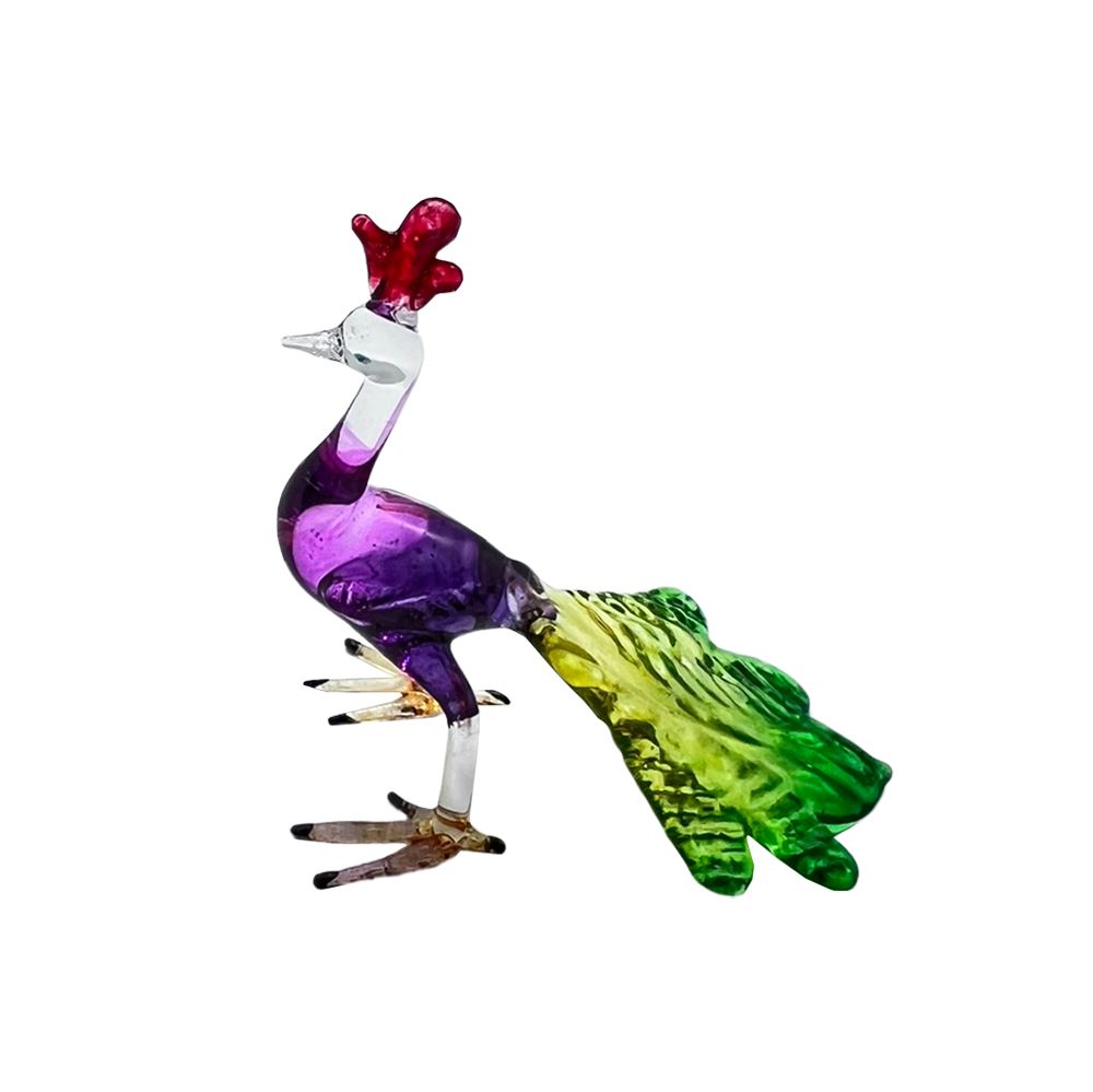 Hand-Blown Glass Sculpture