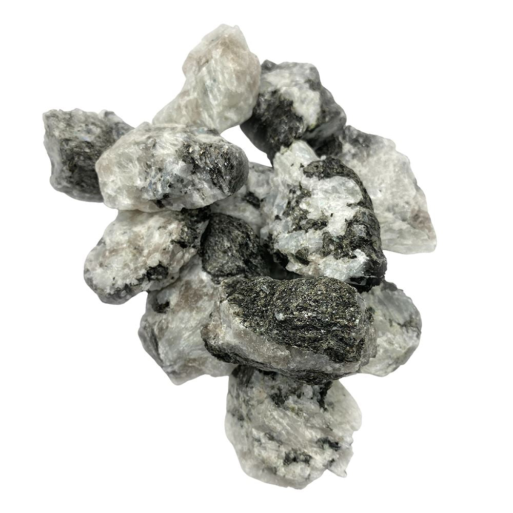 Raw Rough Cut Crystals (80-100g pieces), 1kg Pack