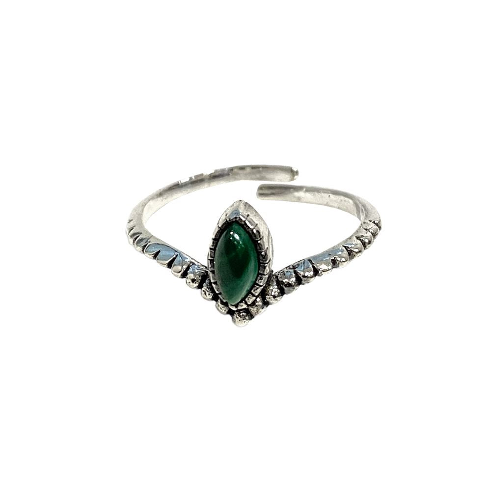 Silver-Plated Adjustable Ring (#27)